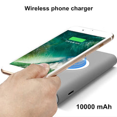 Wireless Charging Power Bank 10000mAh Portable Charger