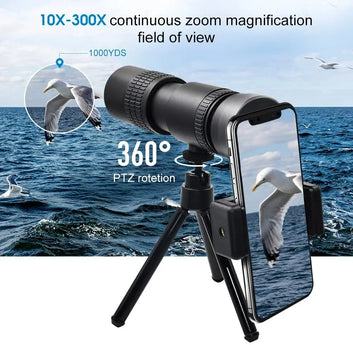 10-300X30 Hd Mobile Phone Camera Lens Telescope Zoom