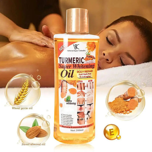 Turmeric Essential Oil Facial Body Massage Oil Moisturizing