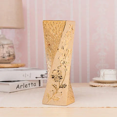 Ins Nordic Home Decoration Light Luxury Gold Ceramic Vase