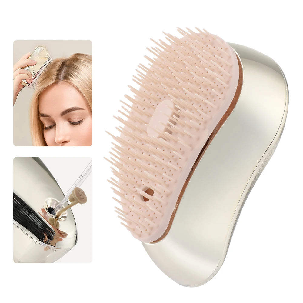 Electric Vibration Massage Comb Blue Light Therapy Hair Growth