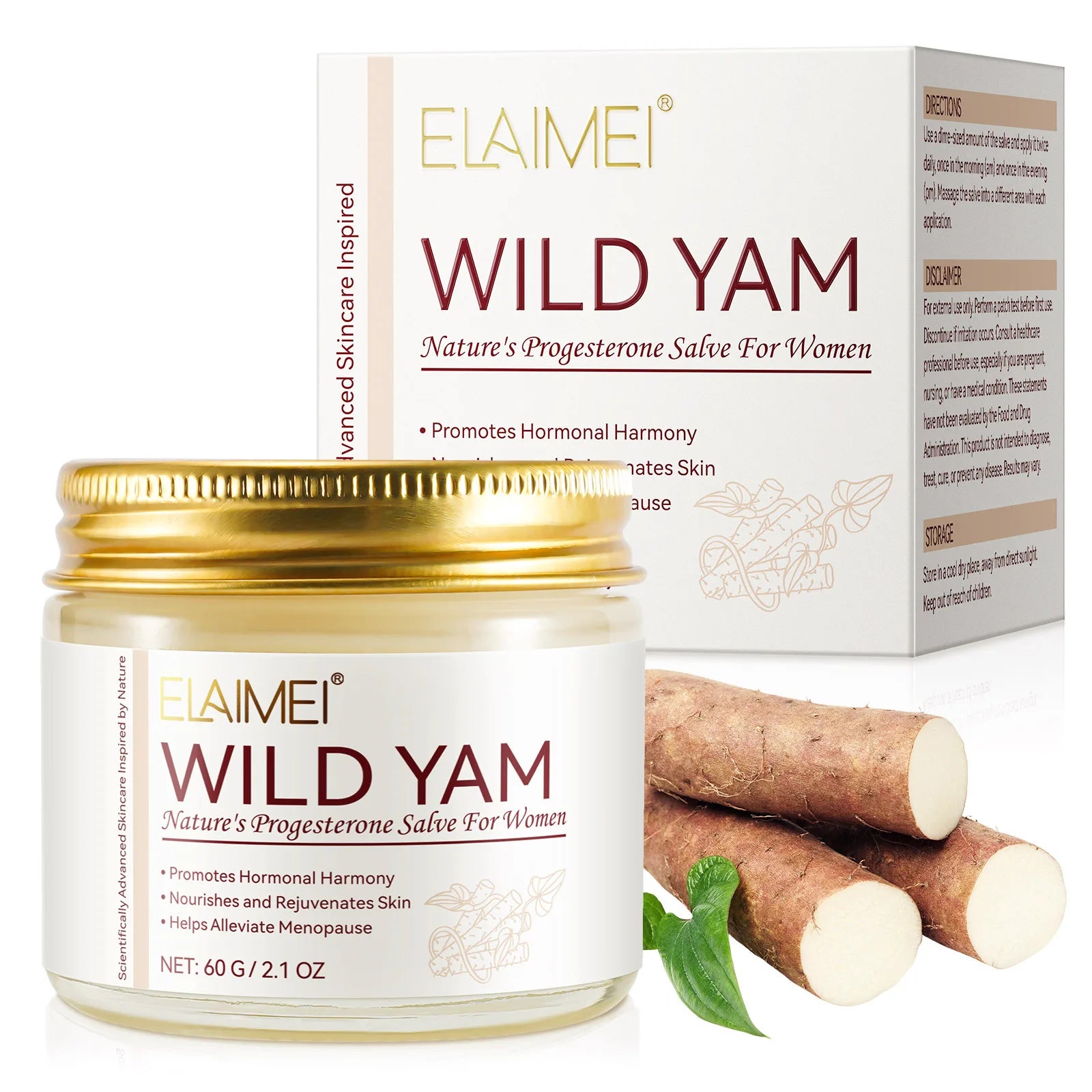 Wild Yam Cream for Women Moisturizing Hydrating