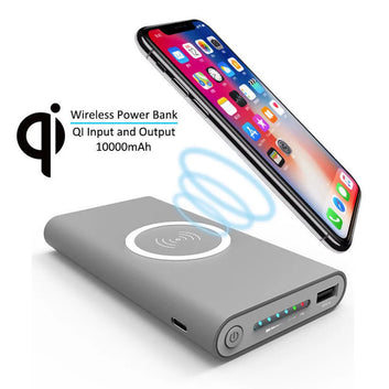 Wireless Charging Power Bank 10000mAh Portable Charger