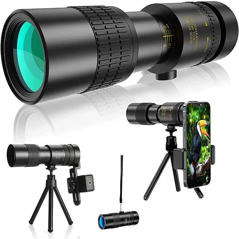 10-300X30 Hd Mobile Phone Camera Lens Telescope Zoom